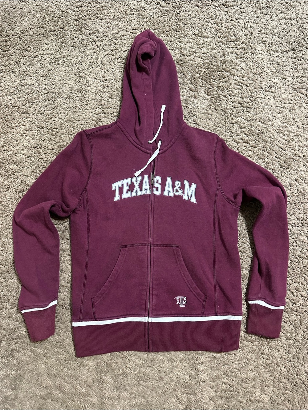 Vintage Texas A&M university hoodie 00s size medium
